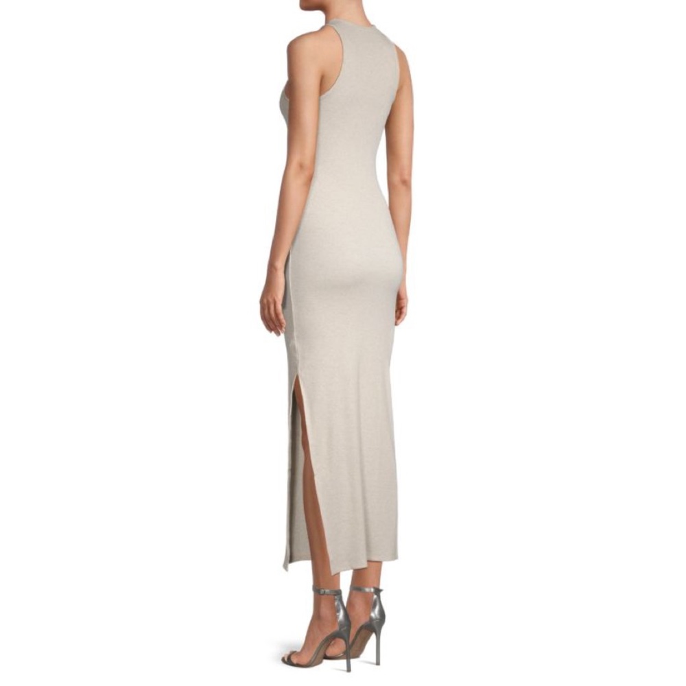 French Connection Rasha Ribbed Bodycon Dress, Size L - Picture 2 of 8